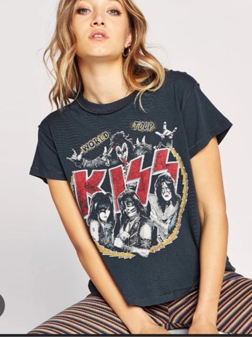 Daydreamer KISS World Tour Graphic T-Shirt Size XL